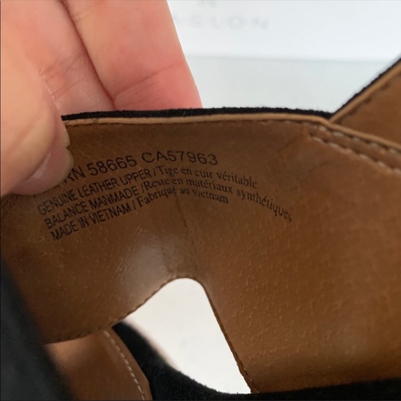 Caslon Alaysa Wedge Sandal. Genuine Leather! Olive/ Army green color. Size 7.5M - Picture 8 of 10